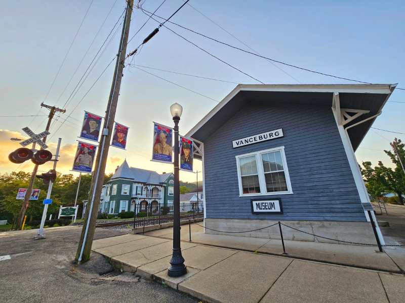 The Vanceburg Depot Museum - small Town Vanceburg, KY