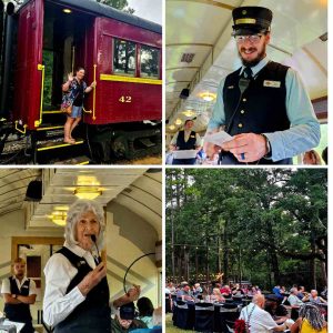 Texas State Railroad Piney Woods Evening Train 