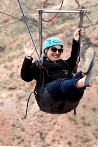 Kristy Ziplining Boulder City, NV
