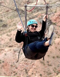 Kristy Ziplining Boulder City, NV